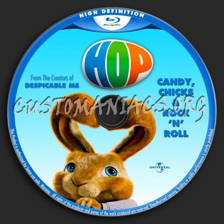 Hop blu-ray label