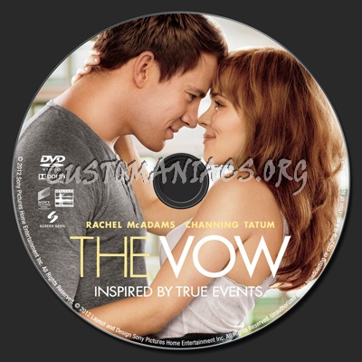 The Vow dvd label