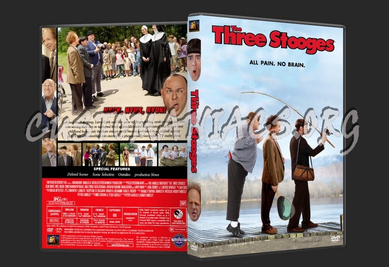 The Three Stooges dvd cover