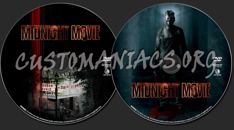 Midnight Movie dvd label