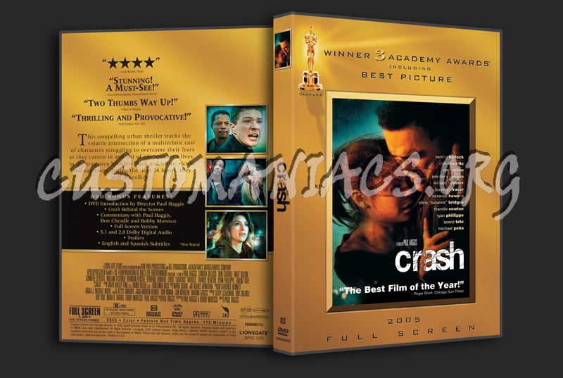 Crash dvd cover