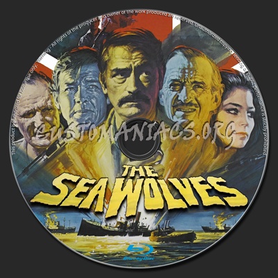 The Sea Wolves blu-ray label