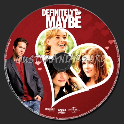 Definitely Maybe dvd label