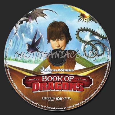 Book Of Dragons dvd label