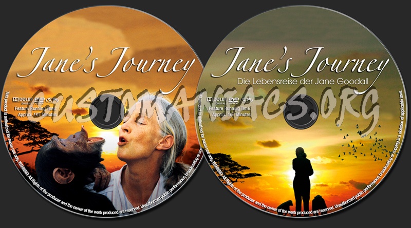 Jane's Journey dvd label