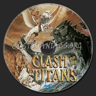 Clash of the Titans (1981) blu-ray label