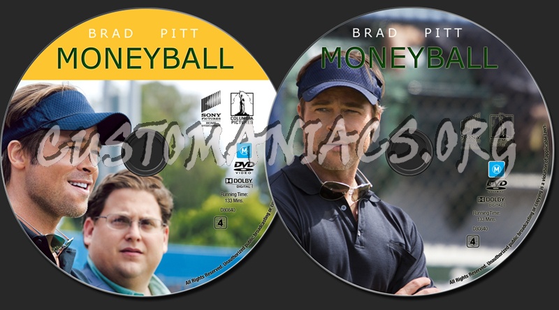 Moneyball dvd label