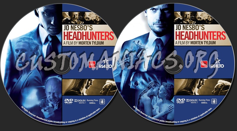 Headhunters dvd label