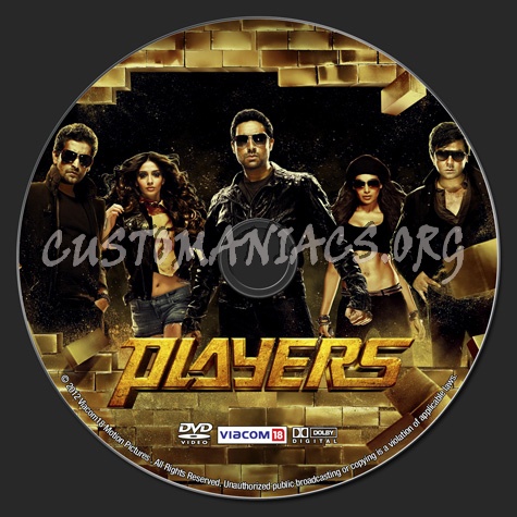 Players dvd label