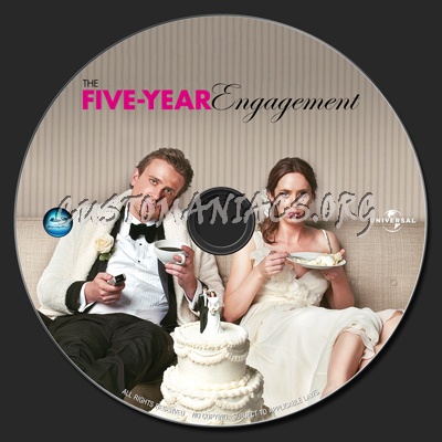 The Five-Year Engagement blu-ray label