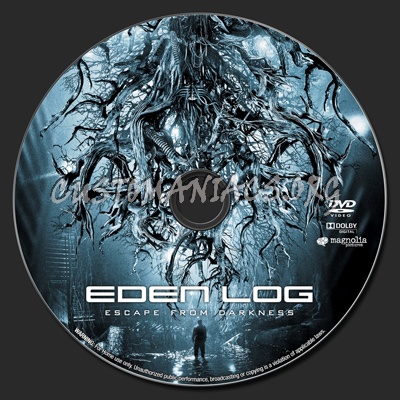 Eden Log dvd label