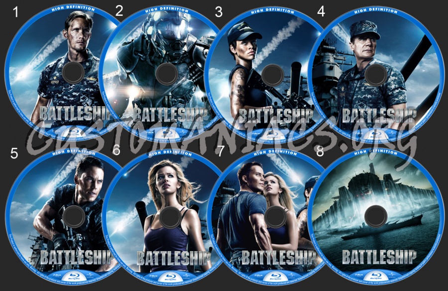 Battleship blu-ray label