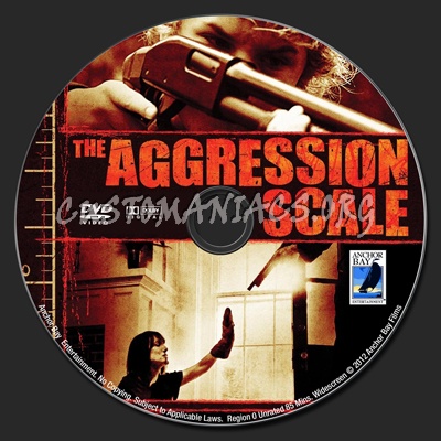 The Aggression Scale dvd label