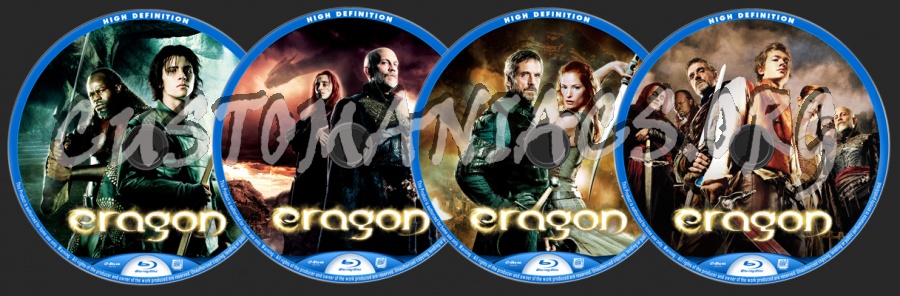 Eragon blu-ray label