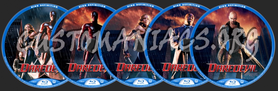 Daredevil blu-ray label