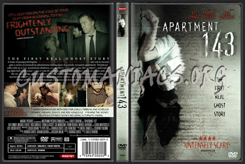 APARTMENT 143 (aka Emergo) dvd cover