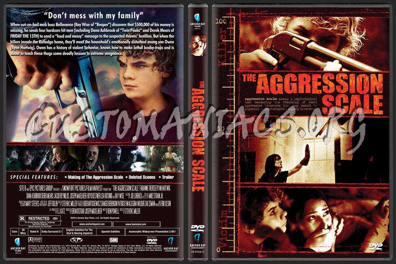 The Aggression Scale dvd cover