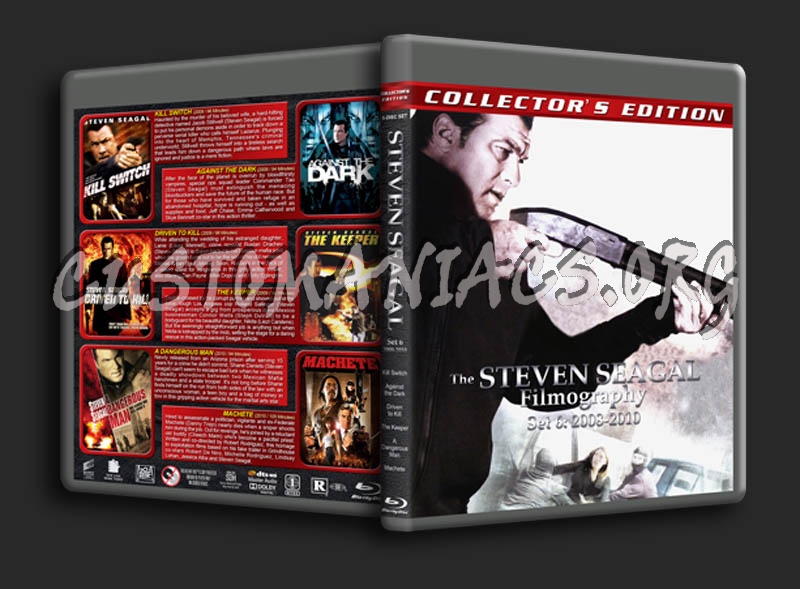 Steven Seagal Filmography: Set 6 (2008-2010) blu-ray cover