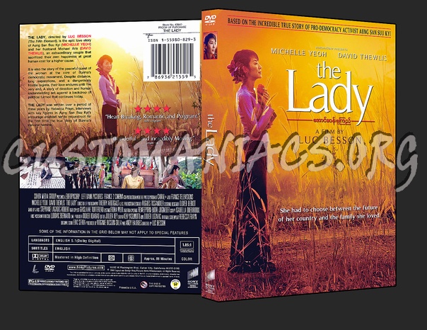 The Lady dvd cover