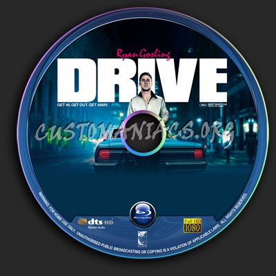 Drive blu-ray label