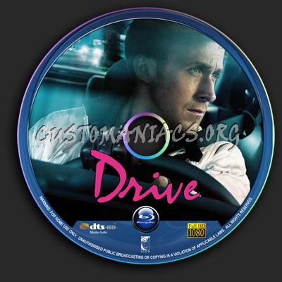 Drive blu-ray label