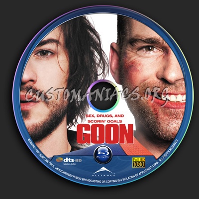 Goon blu-ray label