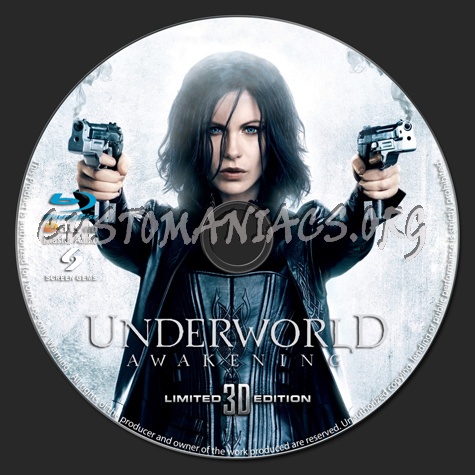 Underworld Awakening blu-ray label