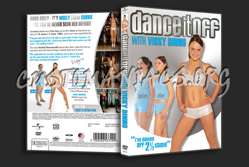 Dance It Off With Vicky Binns dvd cover