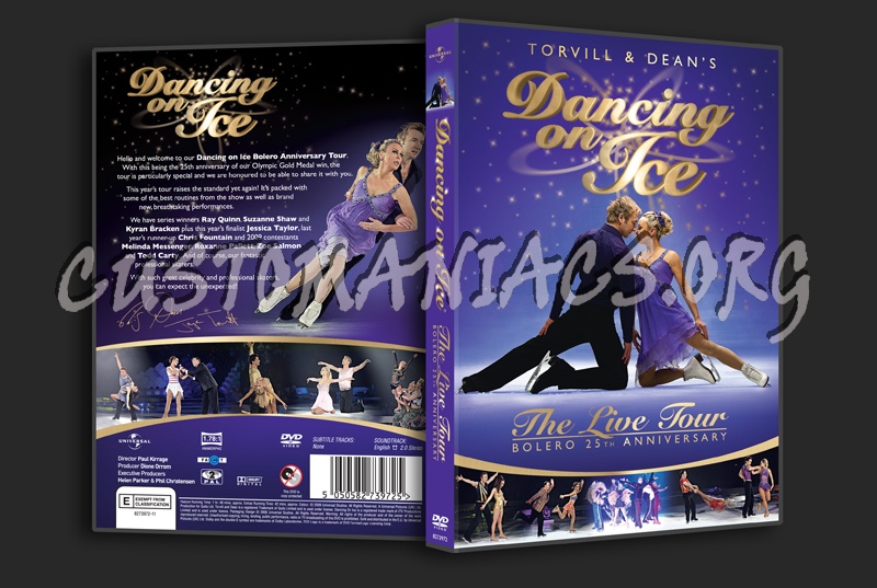 Dancing on Ice the Live Tour Bolero 25th Anniversary dvd cover