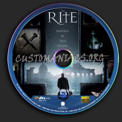 The Rite blu-ray label