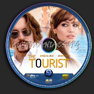 The Tourist blu-ray label