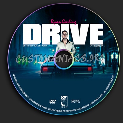 Drive dvd label