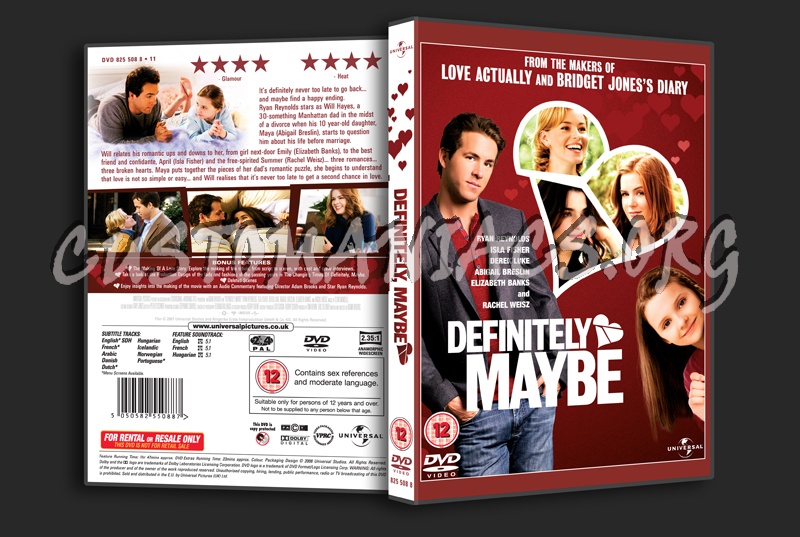 Definitely Maybe dvd cover