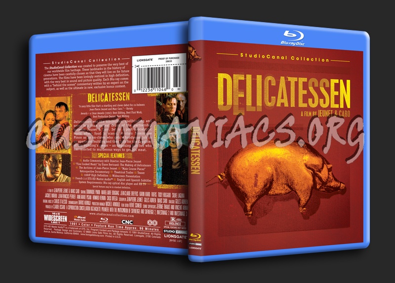 Delicatessen blu-ray cover