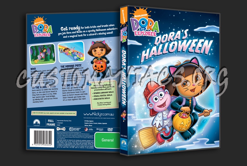 Dora the Explorer Dora's Halloween dvd cover - DVD Covers & Labels by ...
