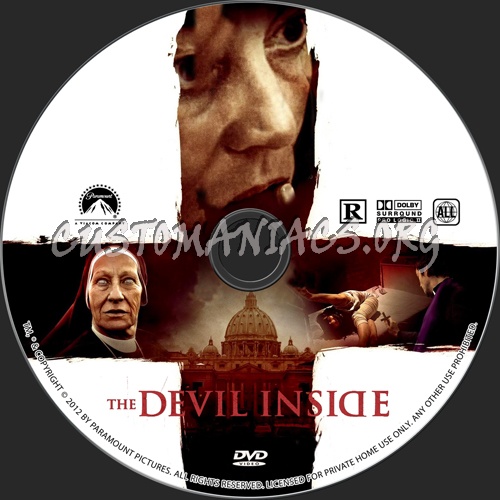 The Devil Inside dvd label