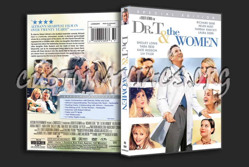 Dr. T & the Women dvd cover