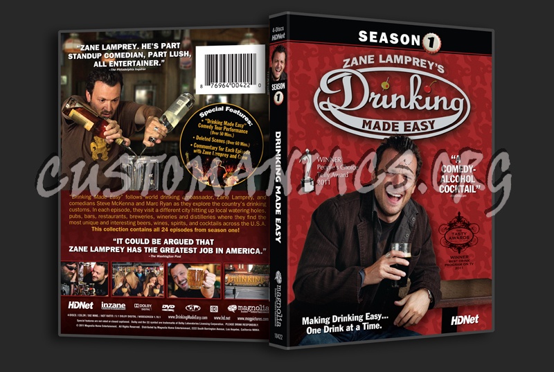 Drinking Made Easy Season 1 dvd cover