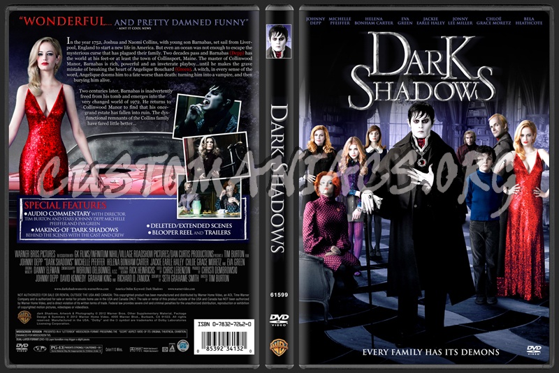 Dark Shadows dvd cover