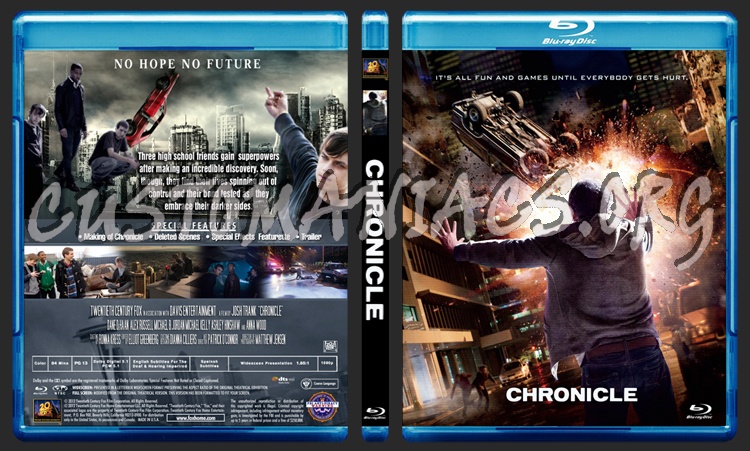 Chronicle blu-ray cover