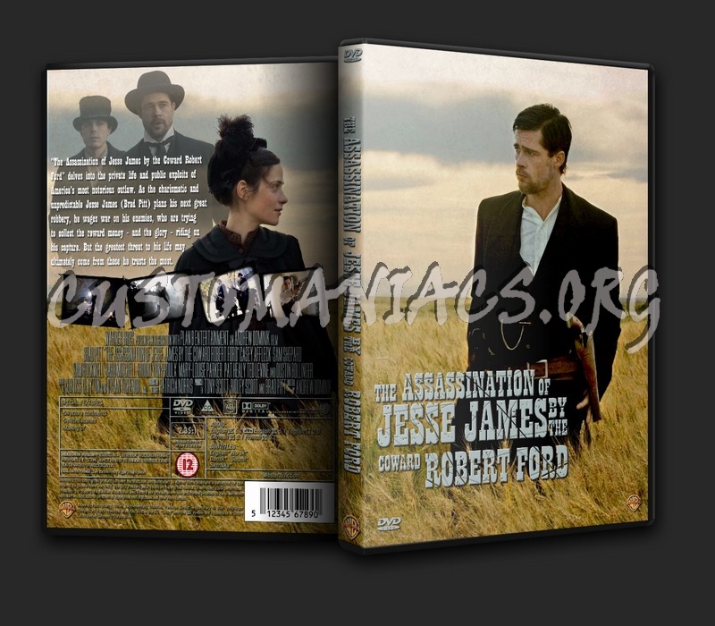 The Assassination Of Jesse James By The Coward Robert Ford dvd cover