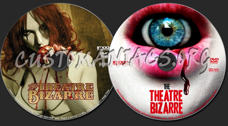 The Theatre Bizarre dvd label