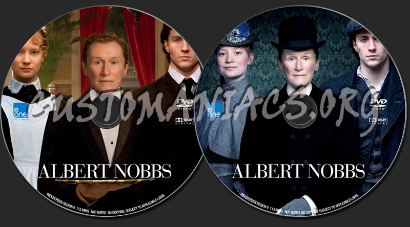 Albert Nobbs dvd label