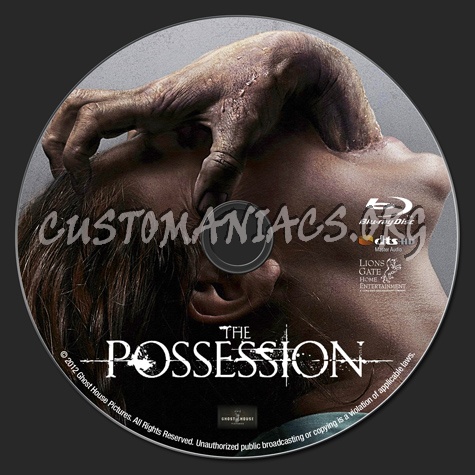 The Possession blu-ray label