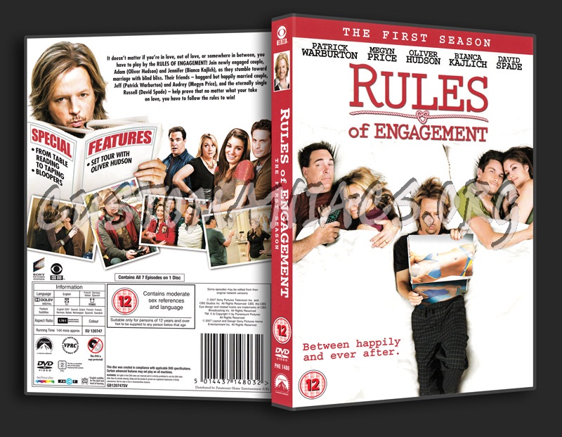 Rules Of Engagement Season 1 dvd cover