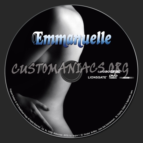 Emmanuelle dvd label