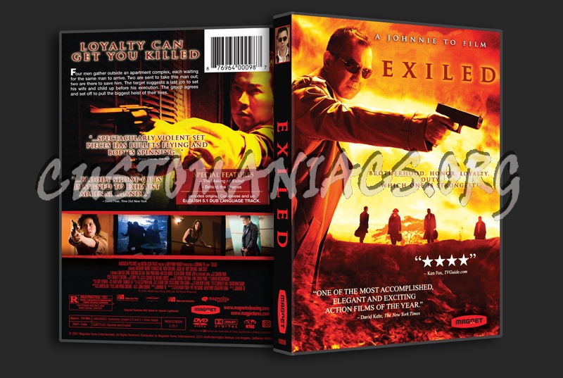 Exiled dvd cover