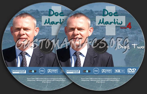 Doc Martin - Season 4 dvd label