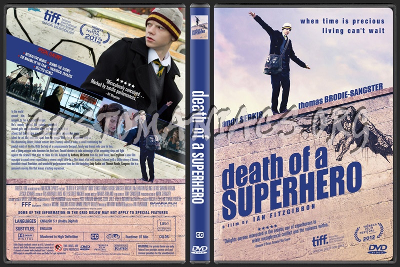 Death Of A Superhero dvd cover