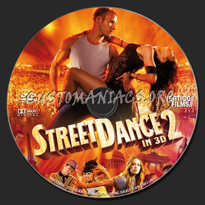 StreetDance 2 dvd label